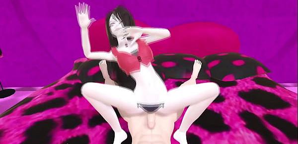  Marceline the vampire dancing in her room and grinding on a dick